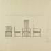 Design for chairs, for the drawing-room, Hous'hill, Nitshill, Glasgow